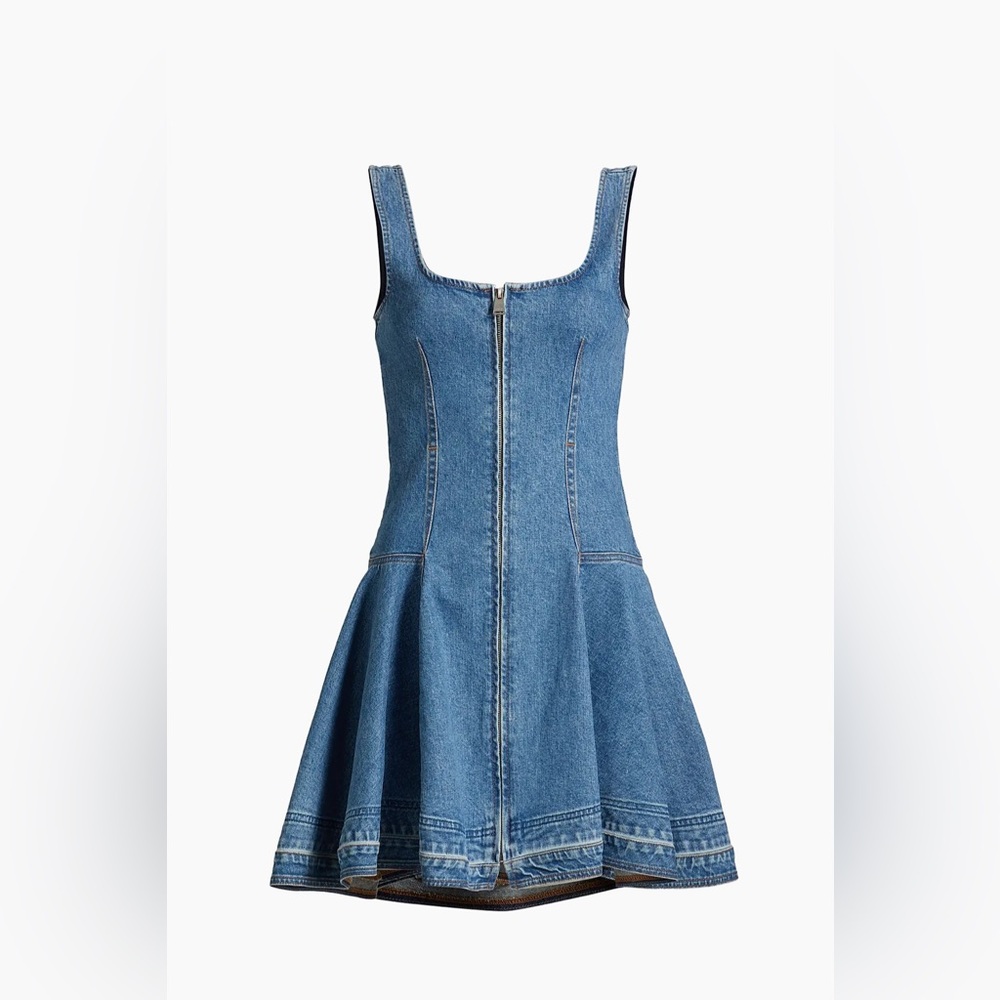 NWOT SIMKHAI Eleodra Denim Minidress